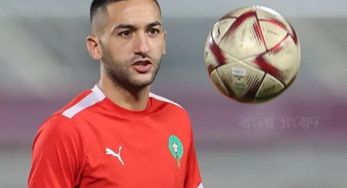 বিশ্বকাপ থেকে পাওয়া ২ লাখ ৭৮ হাজার ডলার বোনাস দরিদ্রদের জন্য দান করে দিবেন হাকিম জিয়াশ